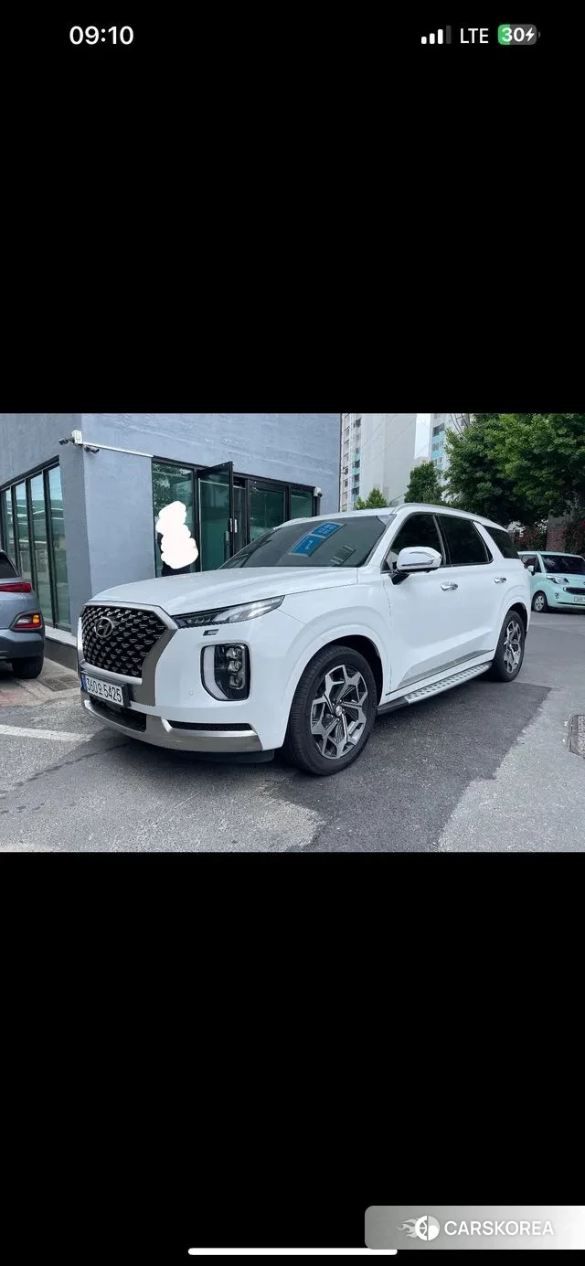Hyundai Palisade 2021 Белый из Кореи