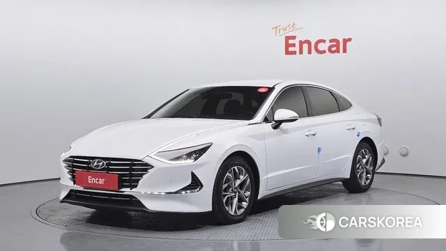 Hyundai Sonata (DN8) 2020 Белый из Кореи