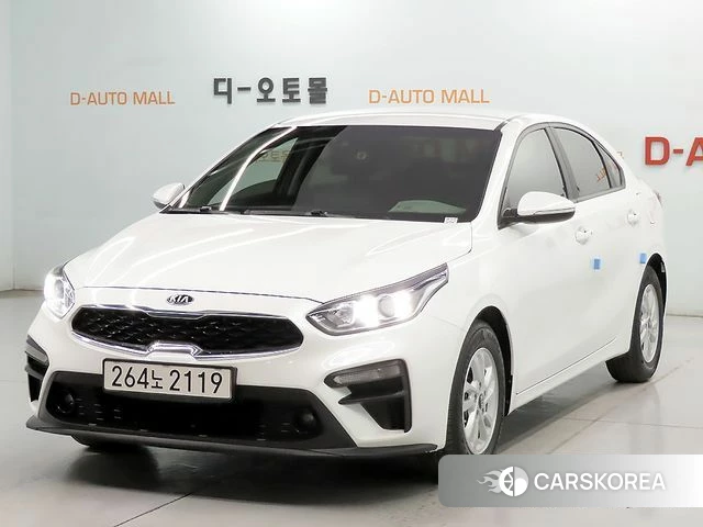 Kia Come New K3 2021 Белый из Кореи