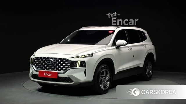 Hyundai The New Santa Fe 2021 Белый из Кореи