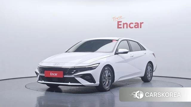 Hyundai The New Avante (CN7) 2025 Белый из Кореи
