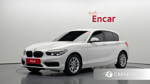BMW 1 Series (F20) 2018 Белый из Кореи