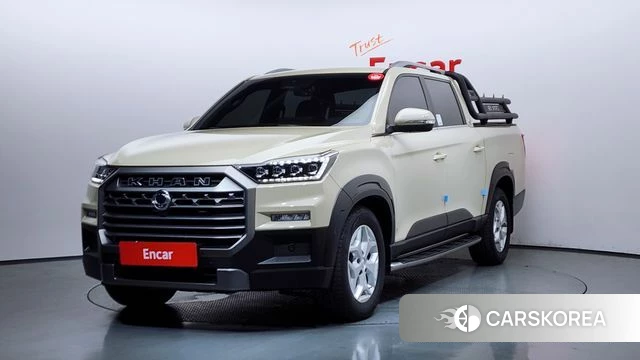 Ssangyong The New Rexton Sports Cannes 2023 Жемчужный цвет из Кореи
