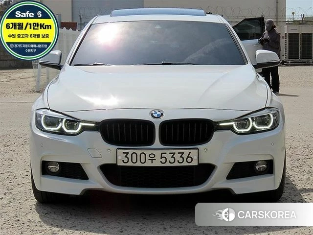 BMW 3 Series (F30) 2018 Белый из Кореи