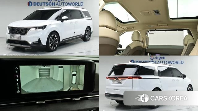 Kia Carnival 4th generation 2023 Белый из Кореи