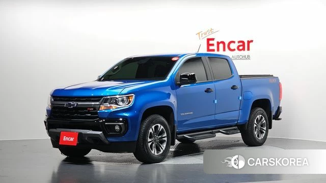 Chevrolet (GM Daewoo) Real New Colorado 2021 Синий из Кореи