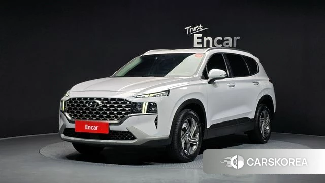 Hyundai The New Santa Fe 2022 Серебристо-серый из Кореи