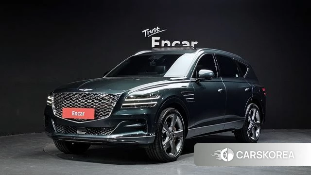 Genesis GV80 2022 Темно-зеленый из Кореи