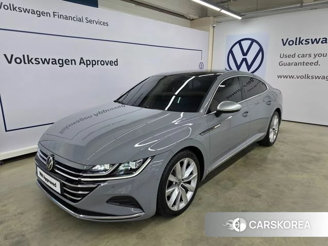 Volkswagen Arteon 2022 Серебристо-серый из Кореи