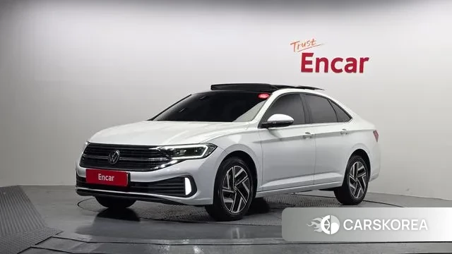 Volkswagen 7th Generation of Jetta 2024 Белый из Кореи