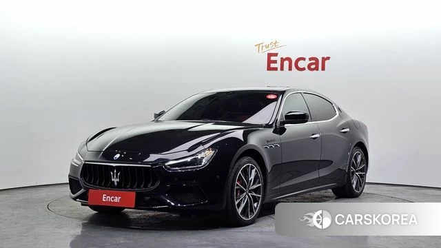 Maserati Ghibli 2022 Черный из Кореи