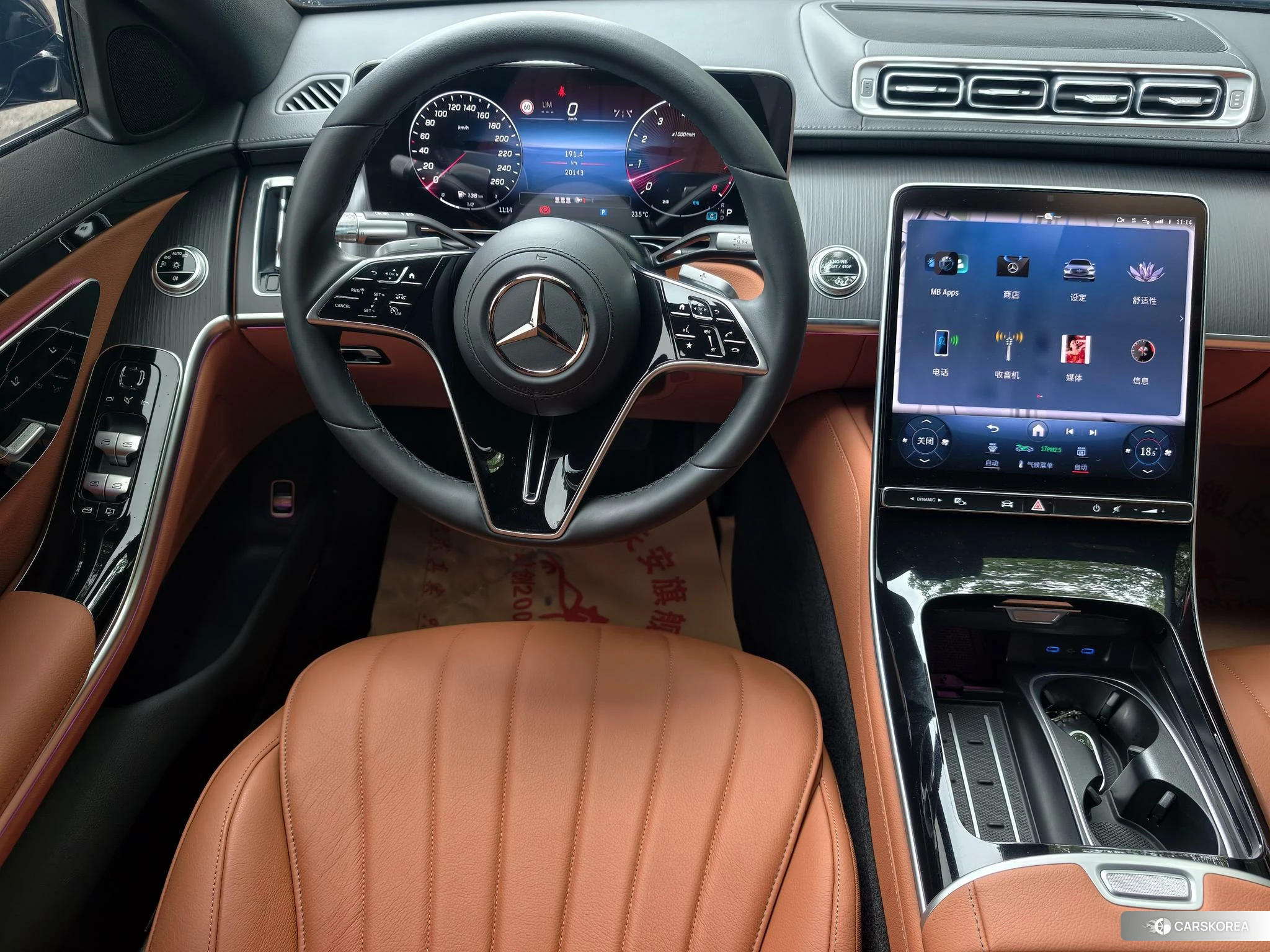 Mercedes-Benz S-class 2024 Черный из Китая