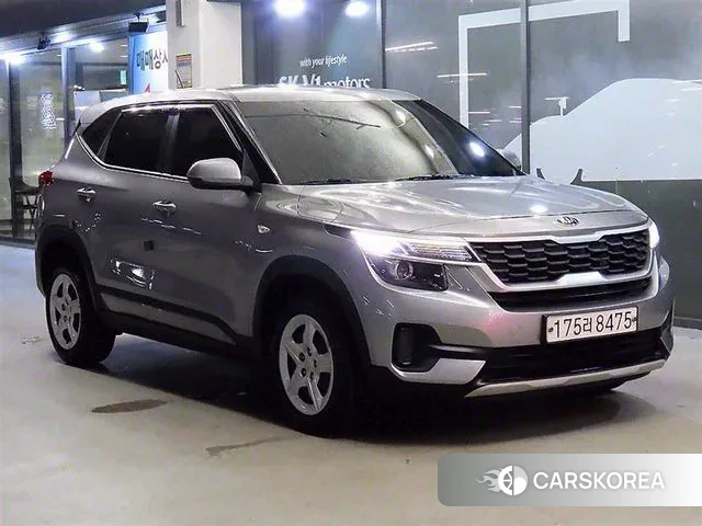 Kia Seltos 2020 Серый из Кореи