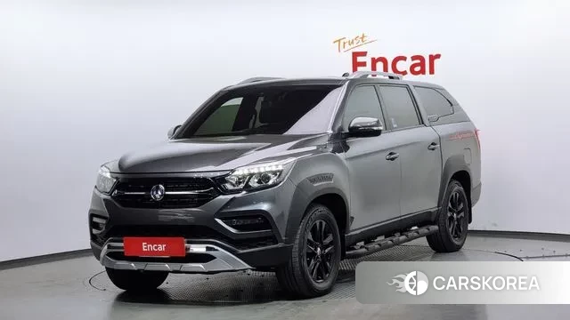 Ssangyong Rexton Sports 2021 Серый из Кореи