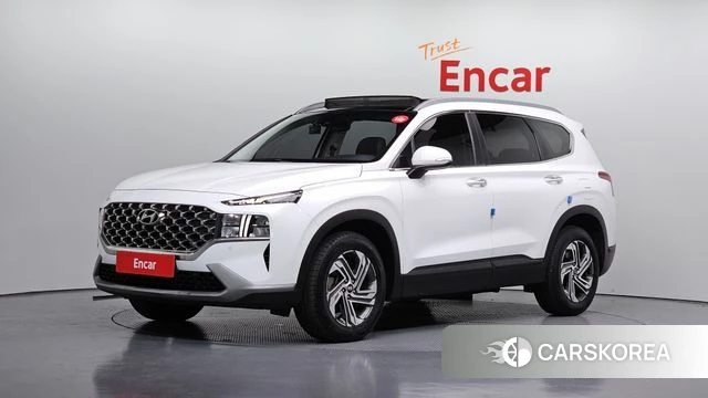 Hyundai The New Santa Fe 2022 Белый из Кореи