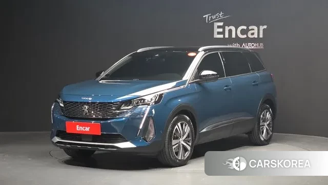 Peugeot 5008 second generation 2022 Синий из Кореи