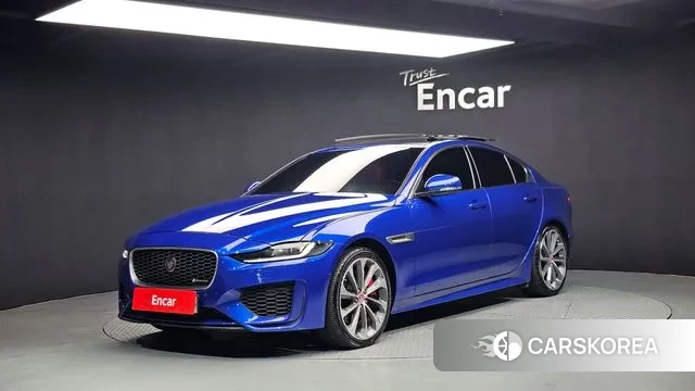 Jaguar XE 2020 Синий из Кореи