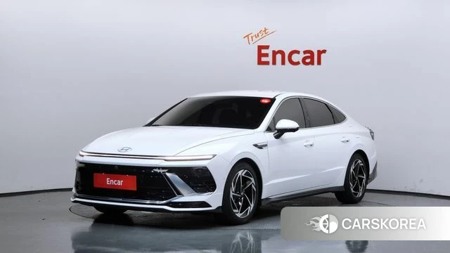 Hyundai Sonata D Edge (DN8) 2023 Белый из Кореи