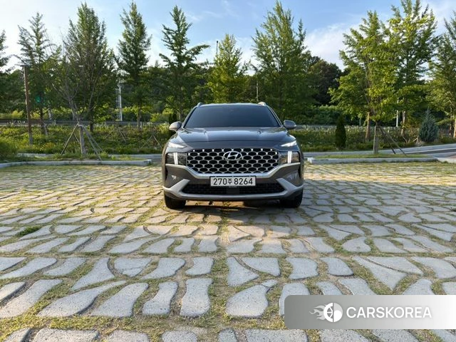 Hyundai The New Santa Fe 2021 Серый из Кореи