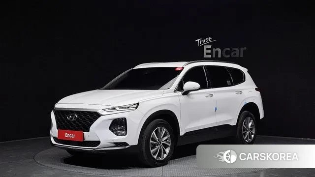 Hyundai Santa Fe TM 2018 Белый из Кореи