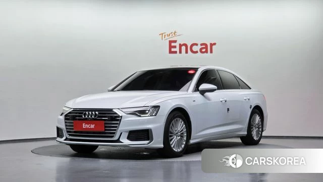 Audi A6 (C8) 2021 Белый из Кореи