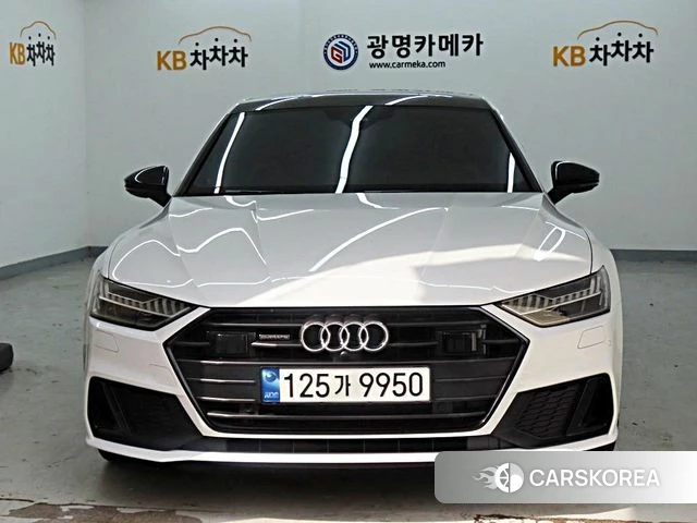 Audi A7 (4K) 2023 Белый из Кореи