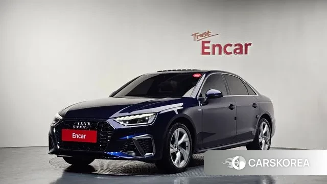 Audi A4 (B9) 2020 Синий из Кореи