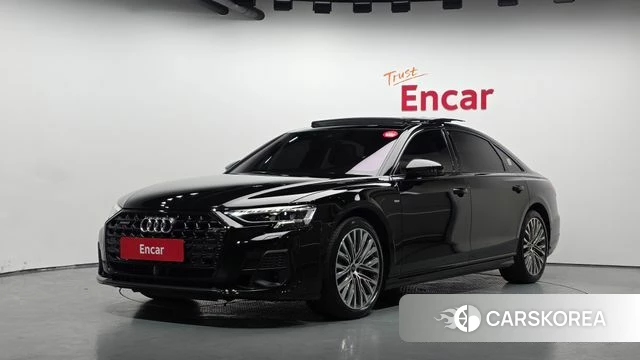 Audi A8 (D5) 2023 Черный из Кореи