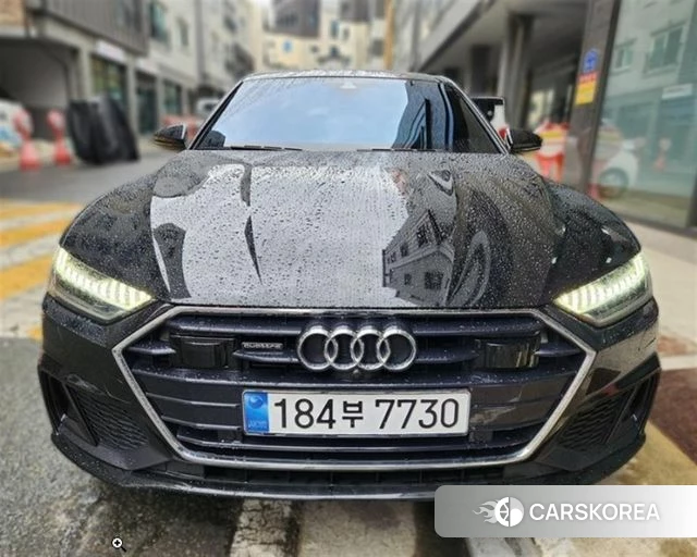 Audi A7 (4K) 2021 Черный из Кореи