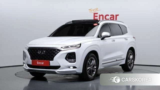 Hyundai Santa Fe TM 2019 Белый из Кореи