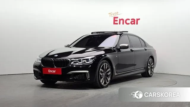 BMW 7 Series (G11) 2019 Черный из Кореи