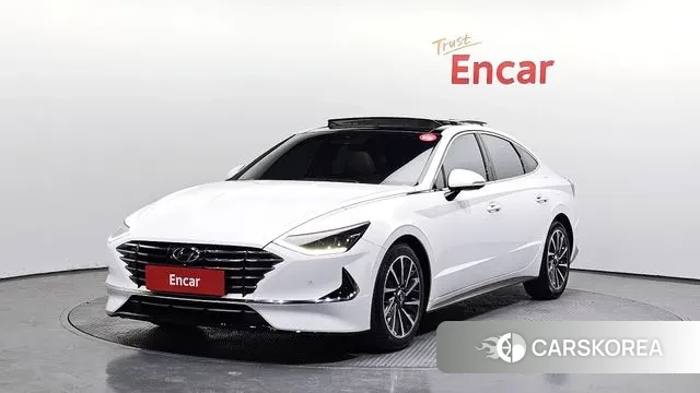 Hyundai Sonata (DN8) 2019 Белый из Кореи