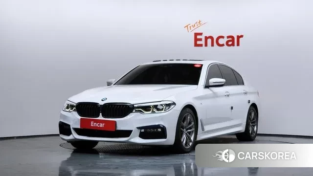 BMW 5 Series (G30) 2018 Белый из Кореи