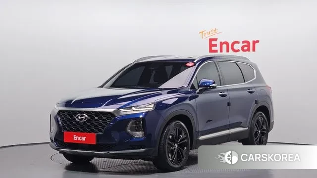 Hyundai Santa Fe TM 2018 Синий из Кореи