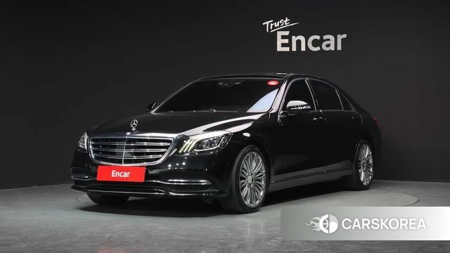 Mercedes-Benz S-Class W222 2018 Черный из Кореи