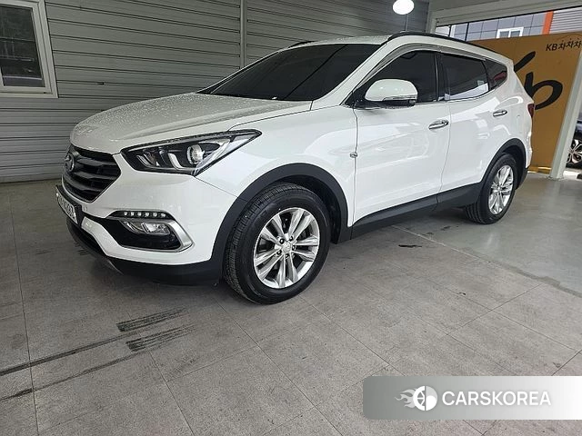 Hyundai Santa Fe The Prime 2018 Белый из Кореи