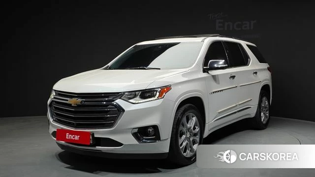 Chevrolet (GM Daewoo) Traverse 2019 Белый из Кореи