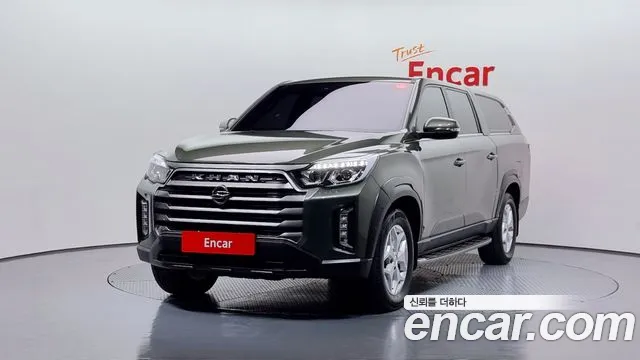 Ssangyong The New Rexton Sports Cannes 2021 Светло-зеленый из Кореи