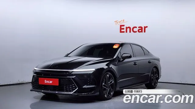 Hyundai Sonata D Edge (DN8) 2023 Черный из Кореи