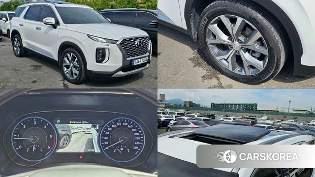 Hyundai Palisade 2019 Белый из Кореи