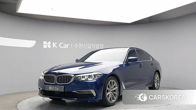 BMW 5 Series (G30) 2019 Синий из Кореи
