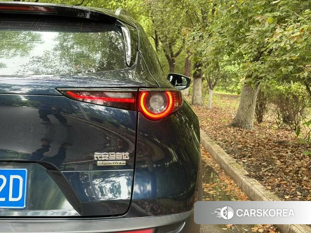 Mazda CX-30 2021 Синий из Китая