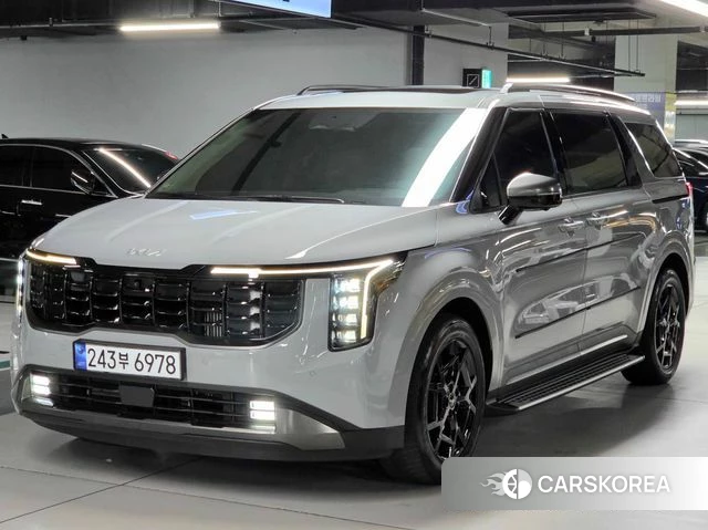 Kia The New Carnival 4th Generation 2025 Серебристо-серый из Кореи