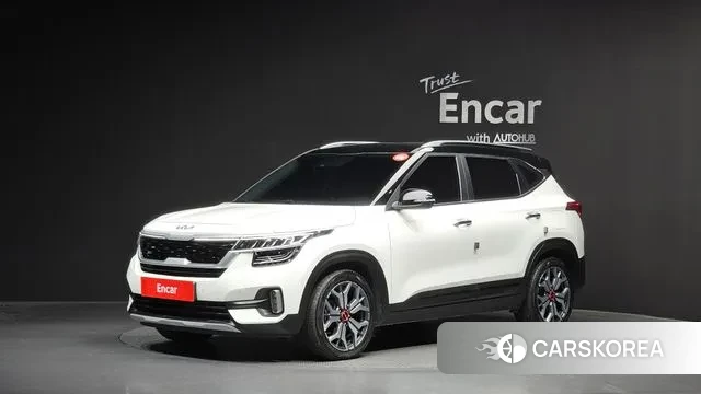 Kia Seltos 2021 Белый из Кореи