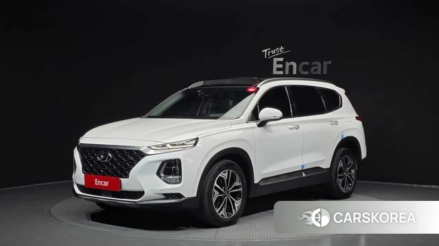 Hyundai Santa Fe TM 2018 Белый из Кореи