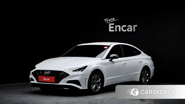 Hyundai Sonata (DN8) 2021 Белый из Кореи