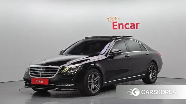 Mercedes-Benz S-Class W222 2018 Черный из Кореи