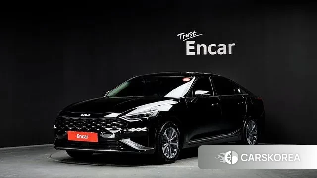 Kia K8 Hybrid 2024 Черный из Кореи