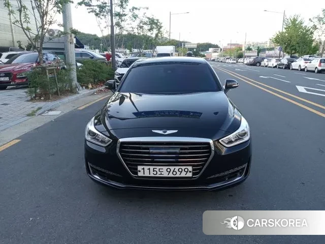 Genesis EQ900 2018 Черный из Кореи