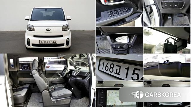 Kia The New Ray 2021 Белый из Кореи